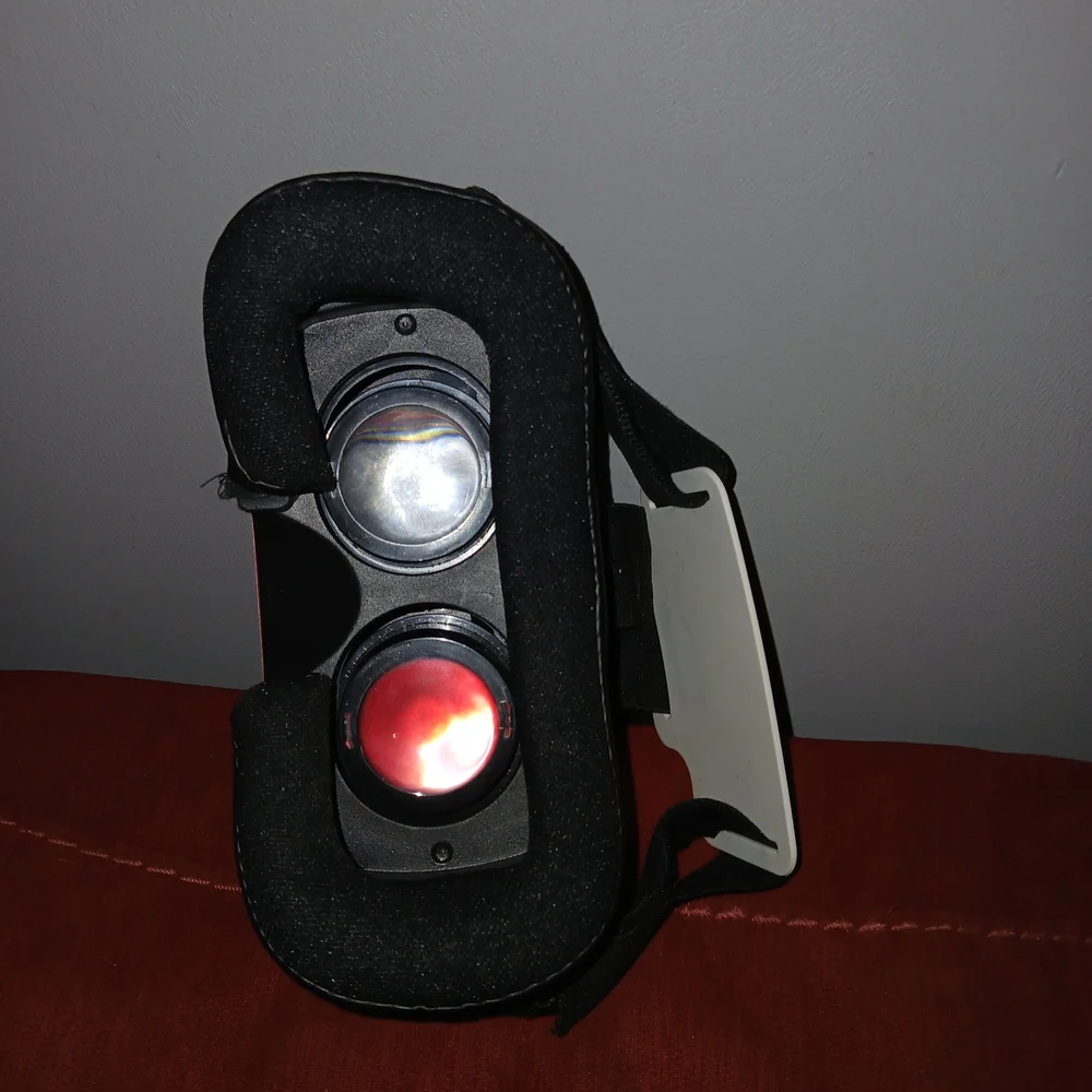 Red and Black Standalone VR Headset